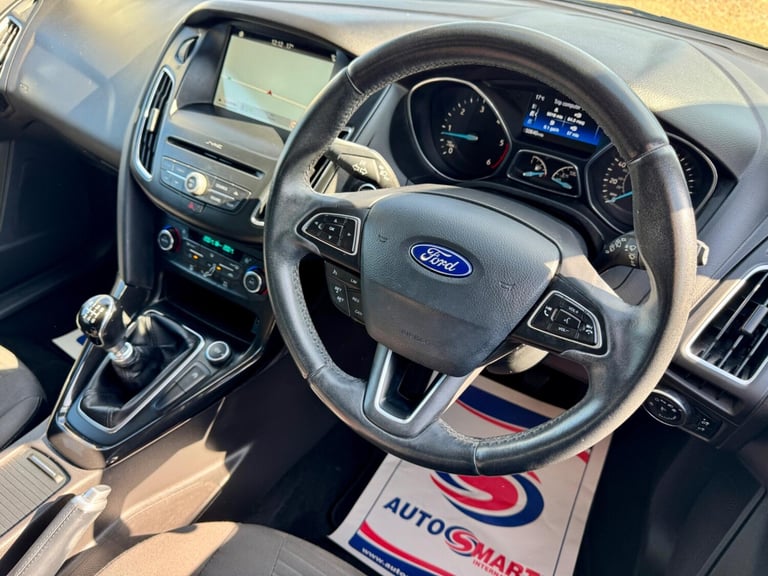 2017 Ford Focus 1.5 TDCi Titanium Euro 6 (s/s) 5dr HATCHBACK Diesel Manual