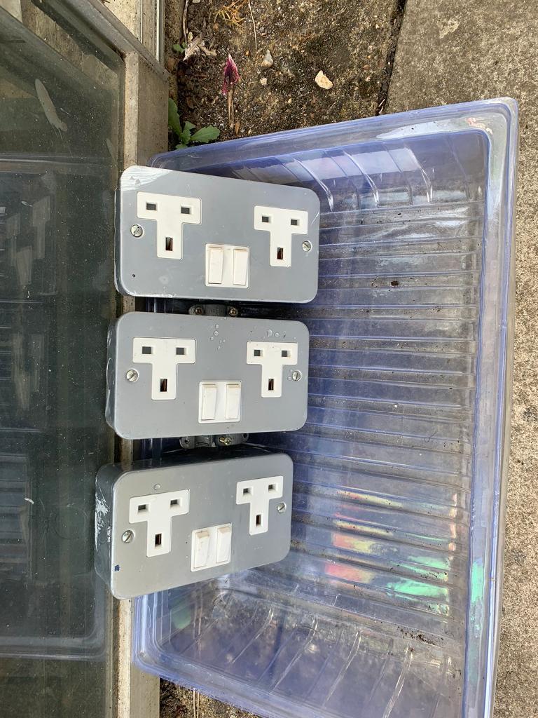 Used switch sockets 