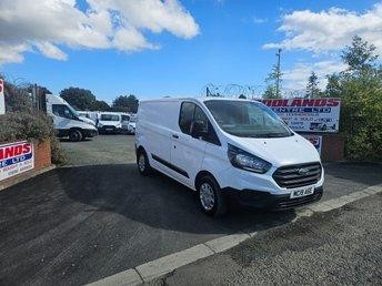 2019 ON 19 PLATE FORD TRANSIT CUSTOM 300 TDCI 130BHP SWB DIESEL VAN ULEZ FREE 