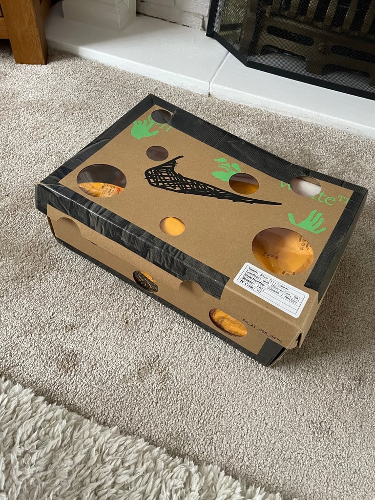 Nike dunk off-white 100% authentic og box 