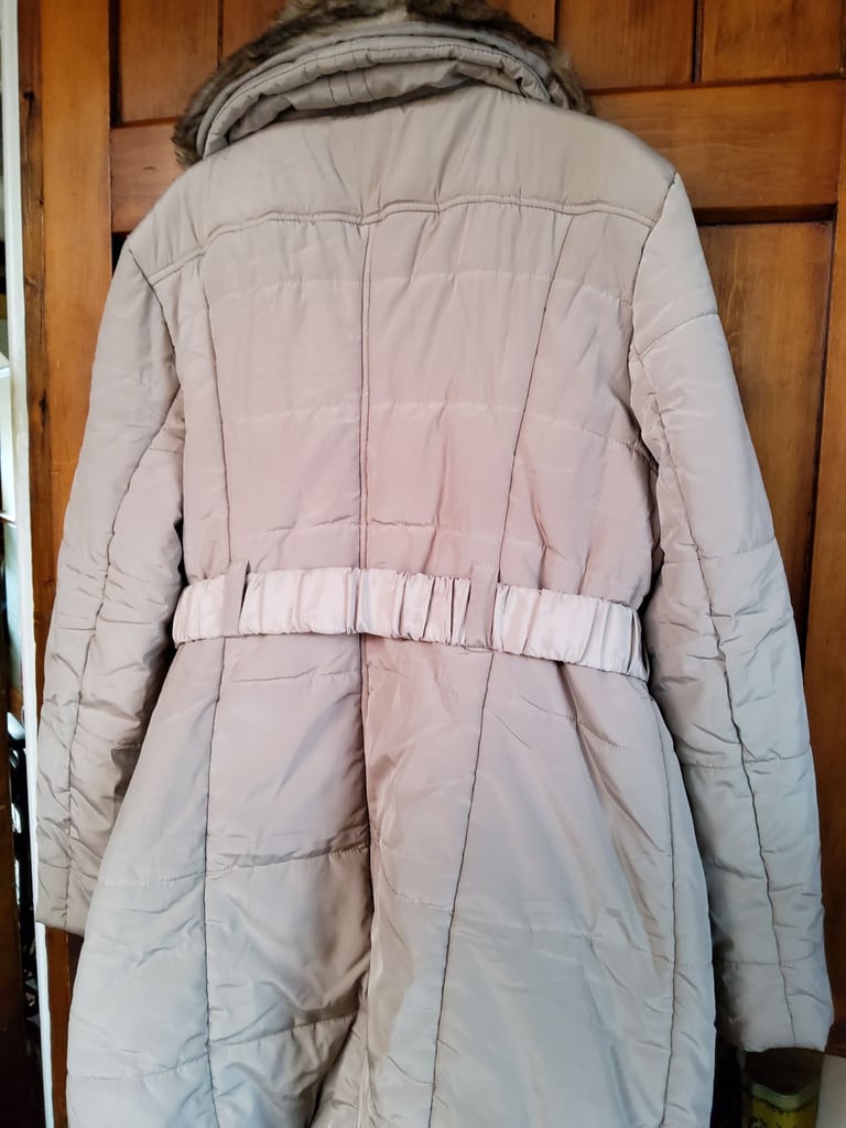  Coat Size 20 Detachable Faux Fur Collar 'Dorothy Perkins '