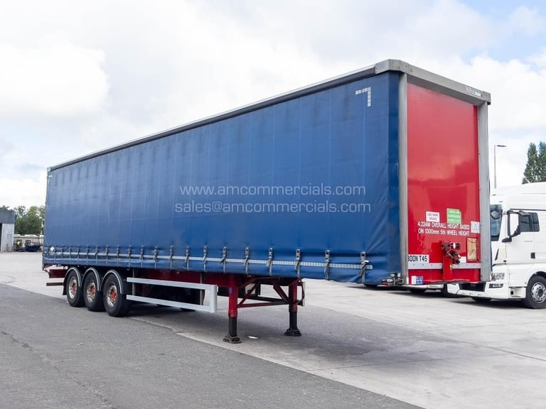 image for LAWRENCE DAVID 4224MM CURTAINS SIDE TRAILER