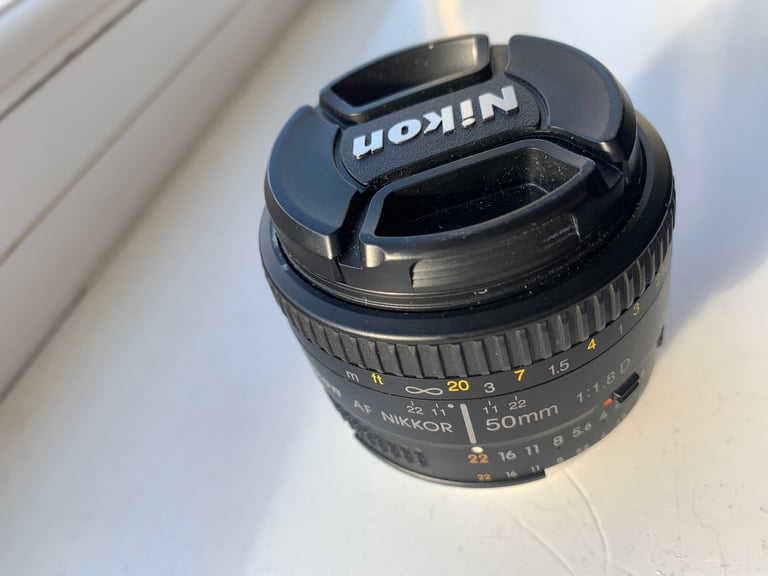 Nikon 1.8 50mm prime lens