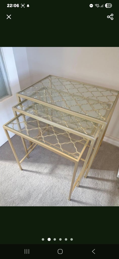 3 tier nest of tables 