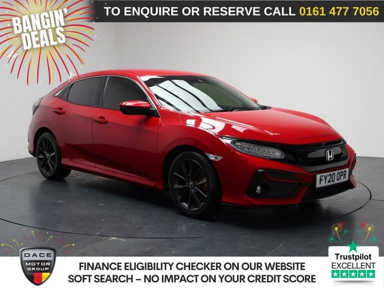 2020 Honda Civic 1.6 i-DTEC SR Hatchback 5dr Diesel Manual Euro 6 (s/s) (120 ps) Hatchback Diesel...