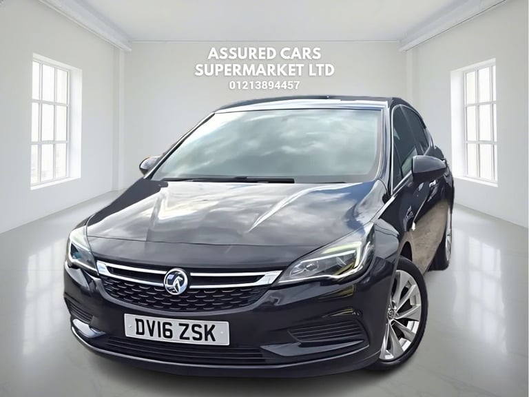 2016 16 VAUXHALL ASTRA 1.4I TURBO DESIGN HATCHBACK 5DR PETROL MANUAL EURO 6 (125