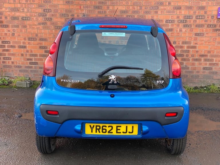 2012 Peugeot 107 1.0 12V Active Euro 5 3dr HATCHBACK Petrol Manual