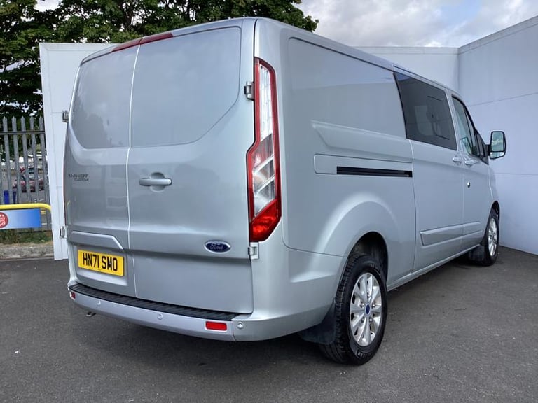2021 Ford Transit Custom 2.0 320 EcoBlue Limited Crew Van Double Cab 5dr Diesel Auto L2 H1 Euro 6...