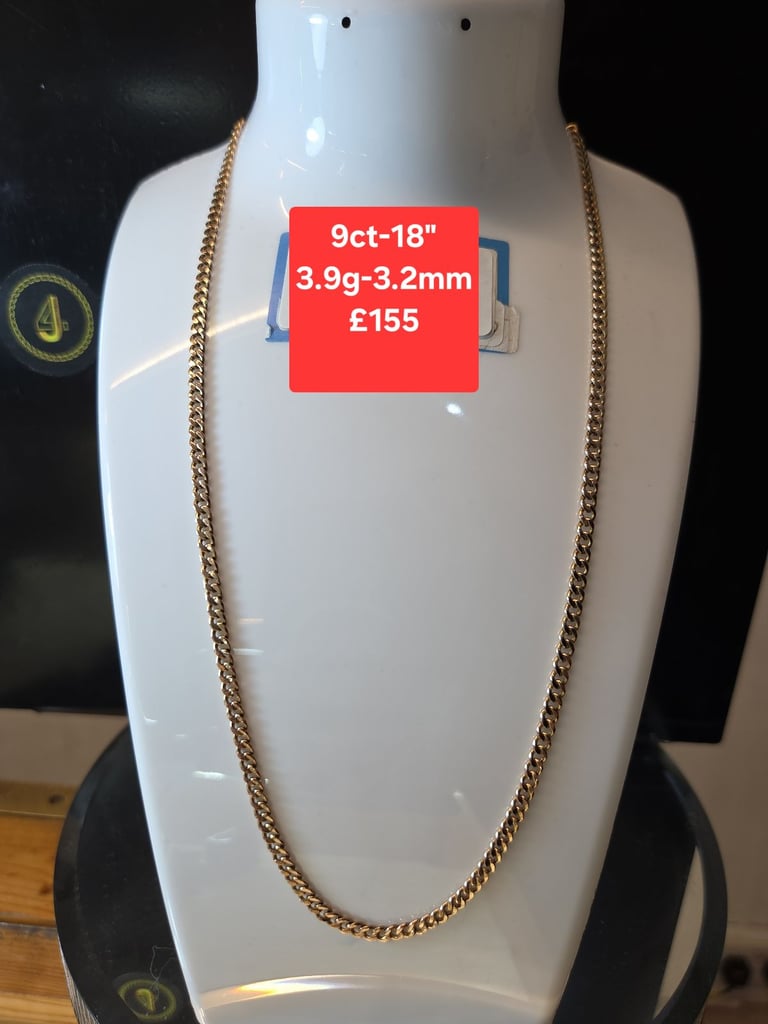 🔥 9ct gold chain 