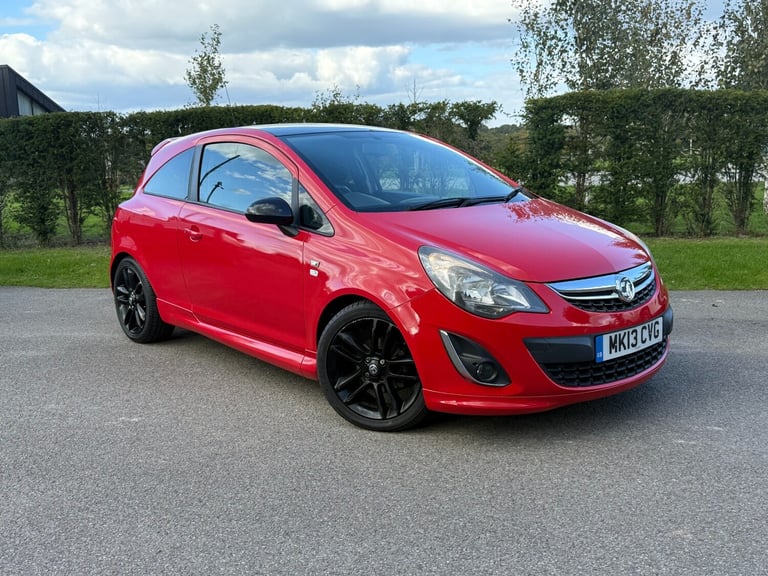 2013 Vauxhall Corsa 1.2 Limited Edition 3dr HATCHBACK Petrol Manual