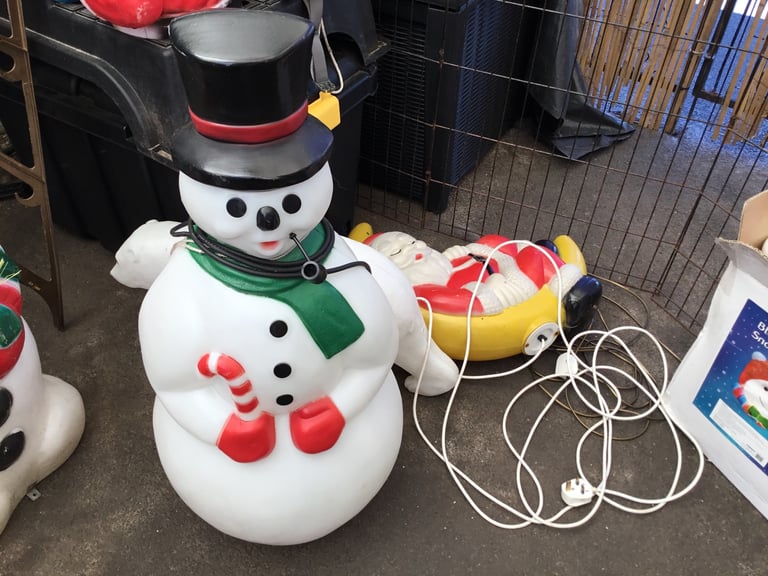 Vintage General Foam snowman