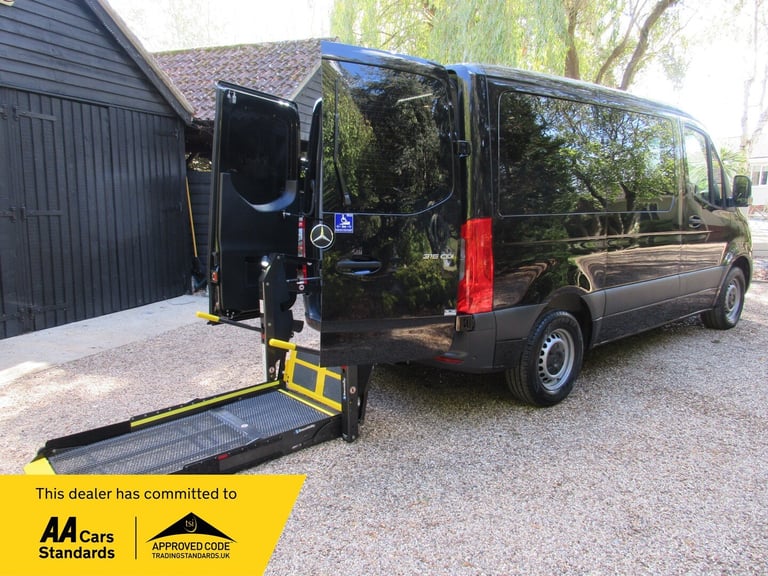 2019 Mercedes-Benz Sprinter 316 2.1CDi 2.1 316 WHEELCHAIR ACCESS VEHICLE WAV L1H1 EURO 6 163PS  M...