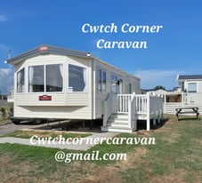 2022 6 berth caravan for hire in Trecc Bay, South Wales