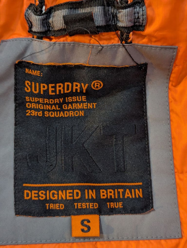 2 x superdry jackets 