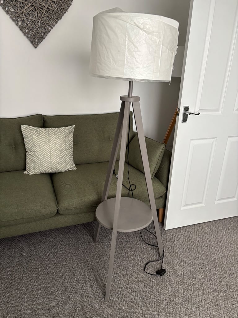 image for Brand new Tripod lamp Grey 