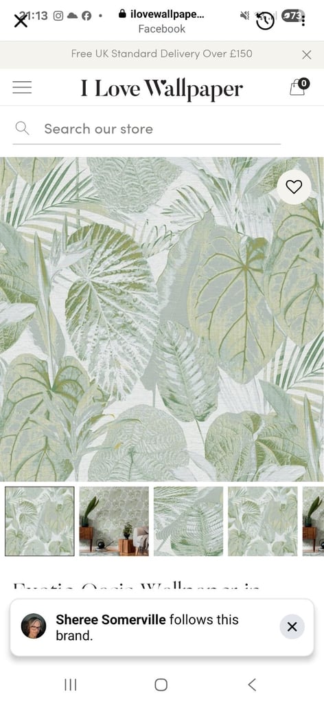 GREEN LEAF WALLPAPER 