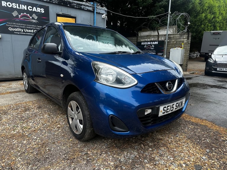 2015 Nissan Micra 1.2 Visia 5dr HATCHBACK Petrol Manual