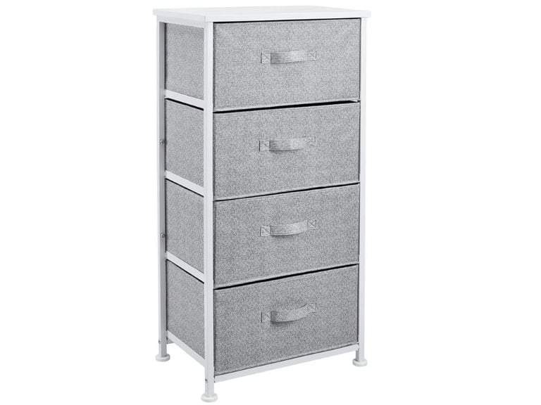 4-Drawer Fabric Storage Unit