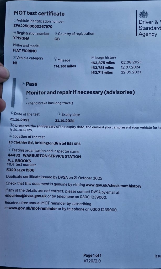 Fiat, FIORINO, Panel Van, 2012, Manual, 1248 (cc)