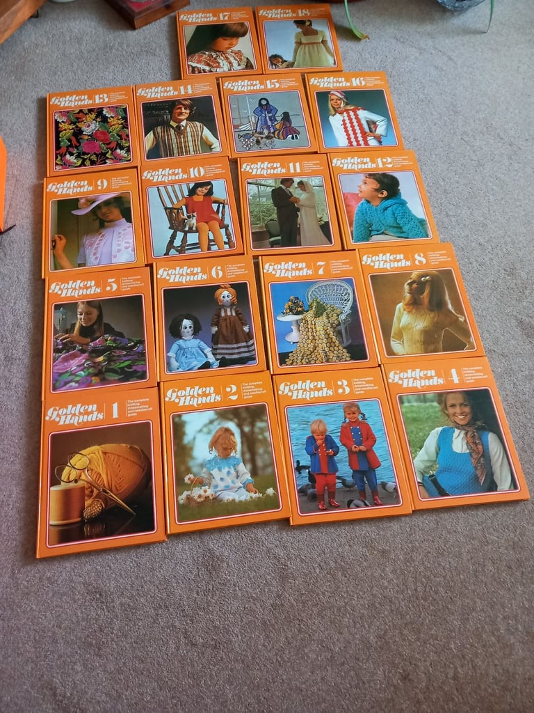 Golden Hands (1970's) Books