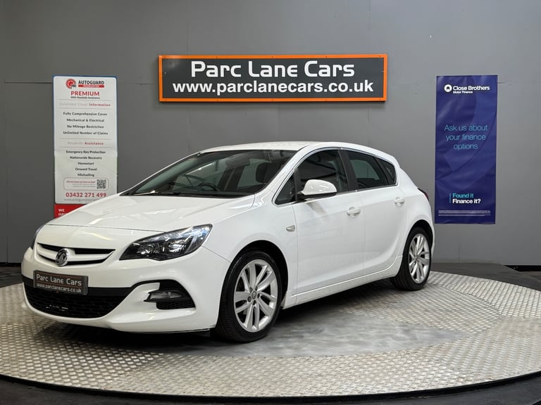 2015 Vauxhall Astra 1.6i 16V Tech Line GT 5dr ** ONLY 65000 MILES ** Petrol