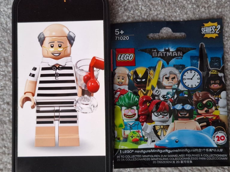 image for Lego Batman Movie Vacation Alfred Minifigure NEW