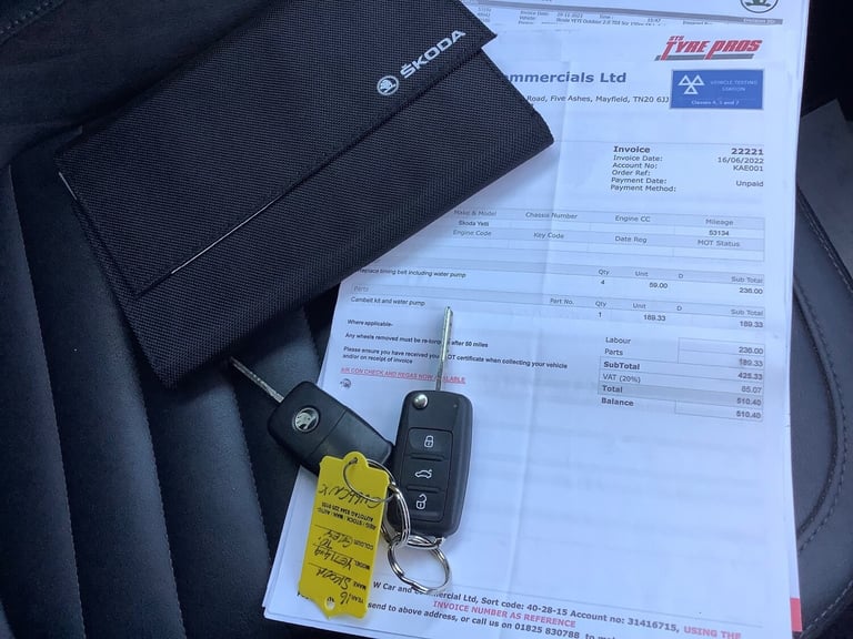 2016 Skoda Yeti SE L TDI SCR 4x4 Hatchback Diesel Manual