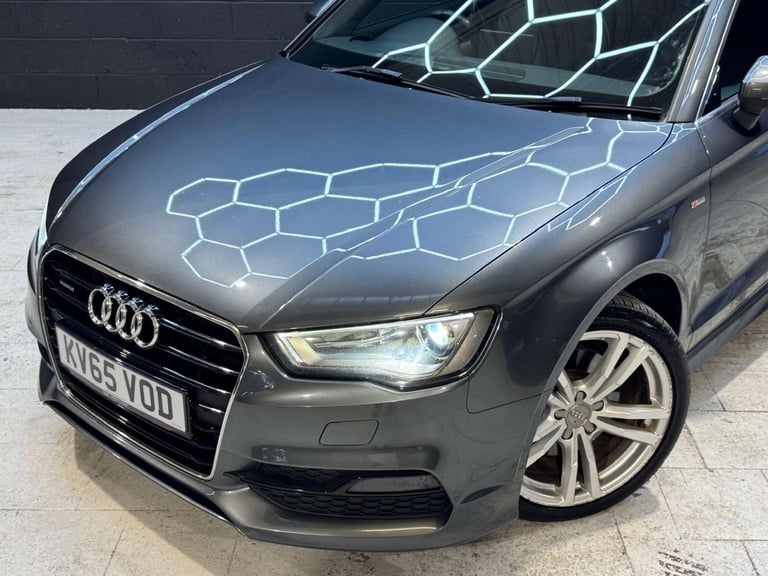 2015 Audi A3 2.0 A3 S Line TDI Quattro Semi-Auto 4WD 4dr Saloon Diesel Automatic