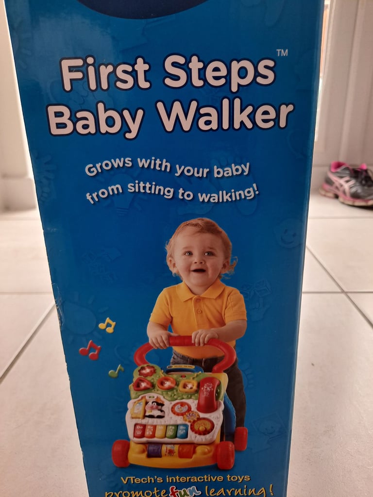 VTECH First Steps Baby Walker -excellent condition inbox