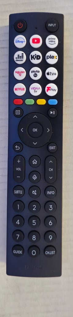 Hisense 55 inch smart 4k ultra HD led TV unused with remote 