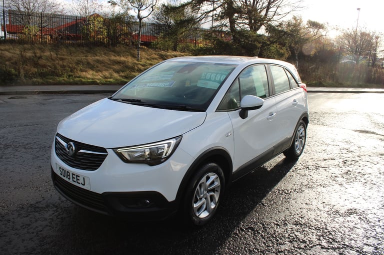 VAUXHALL CROSSLAND X 1.2 SE 2018,Low Mileage,F.S.H,Bluetooth,DAB,Air Con,Cruise,Ulez Compliant