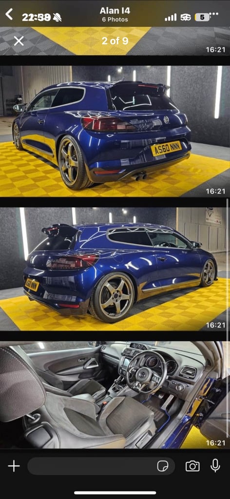 Volkswagen, SCIROCCO, Coupe, 2017, Manual, 1968 (cc), 2 doors