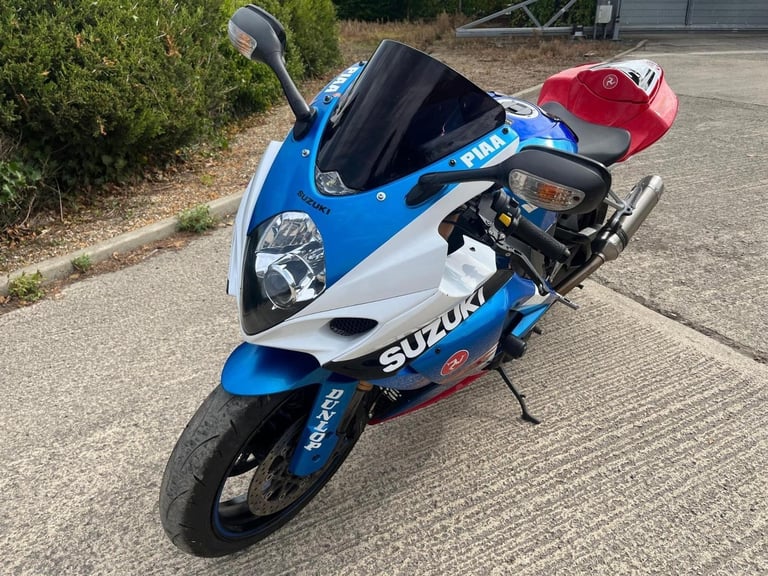 2008 08 SUZUKI GSXR 1000 K7 GSXR1000 SUPERBIKE CLASSIC SPORTS BLUE  WHITE