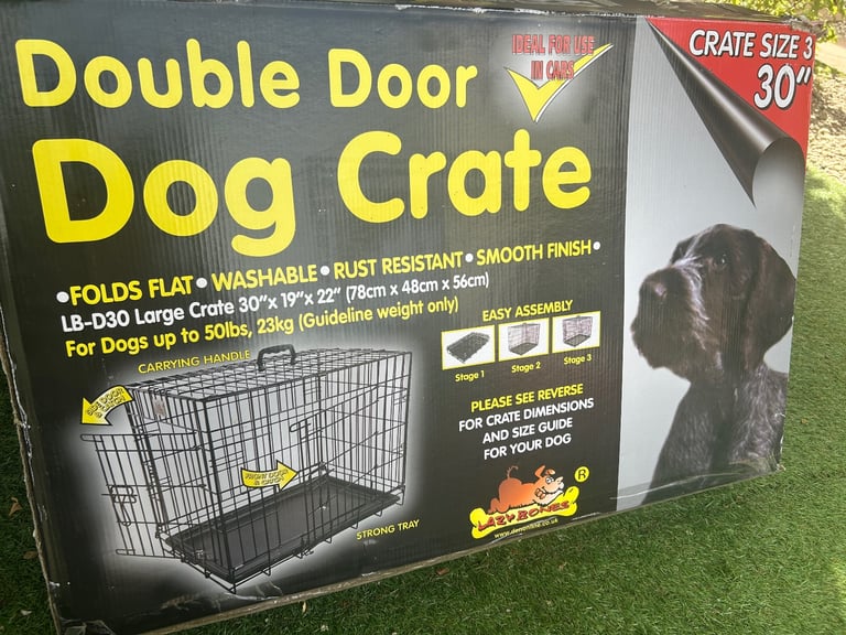 Lazy bones dog crate