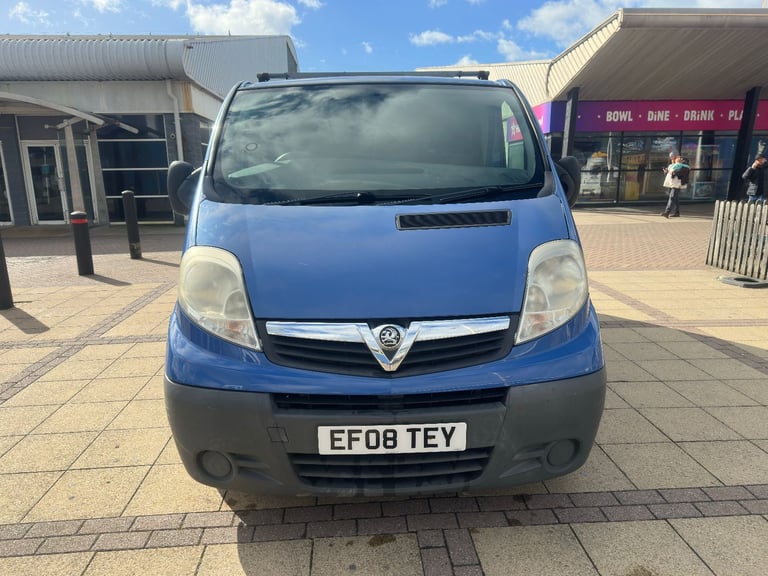 2008 Vauxhall Vivaro 2700 SWB - Long MOT - NO VAT 