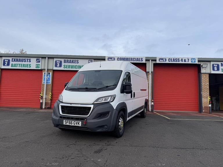 2016 Peugeot Boxer 2.0 BlueHDi H2 Van 130ps PANEL VAN DIESEL Manual