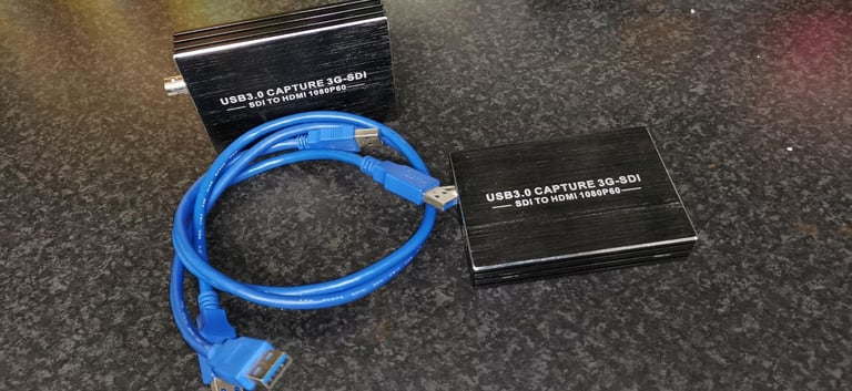 image for 2x Video Capture Card 1080P 60FPS SDI to USB3.0 