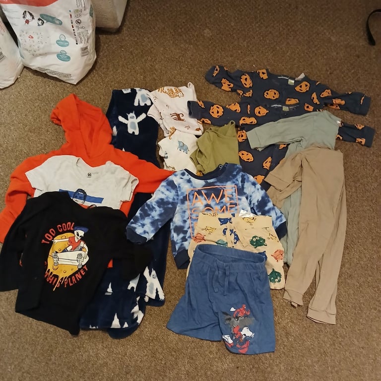 image for Free Baby Boy 9 - 12 months/ 12 - 18 months/ 1- 2 Years+ Clothing 