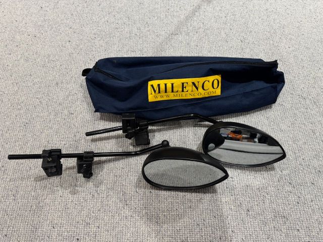 Milenco Aero Towing Mirrors - Twin Pack c/w Carrybag