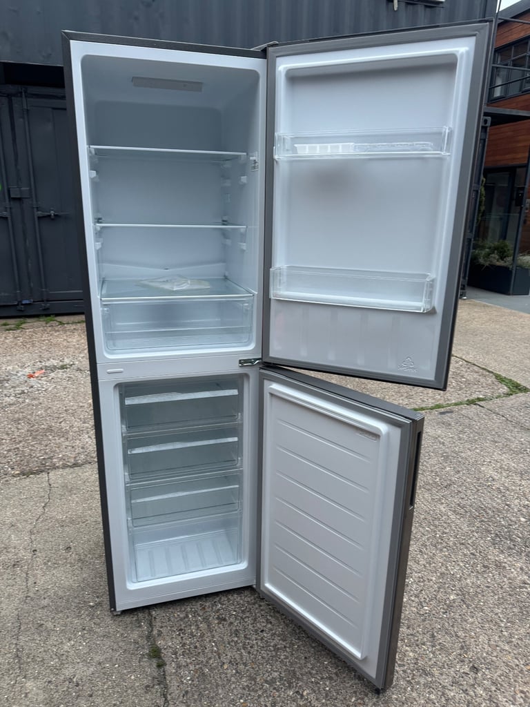 ELECTRIQ Fridge Freezer 175cm Silver 