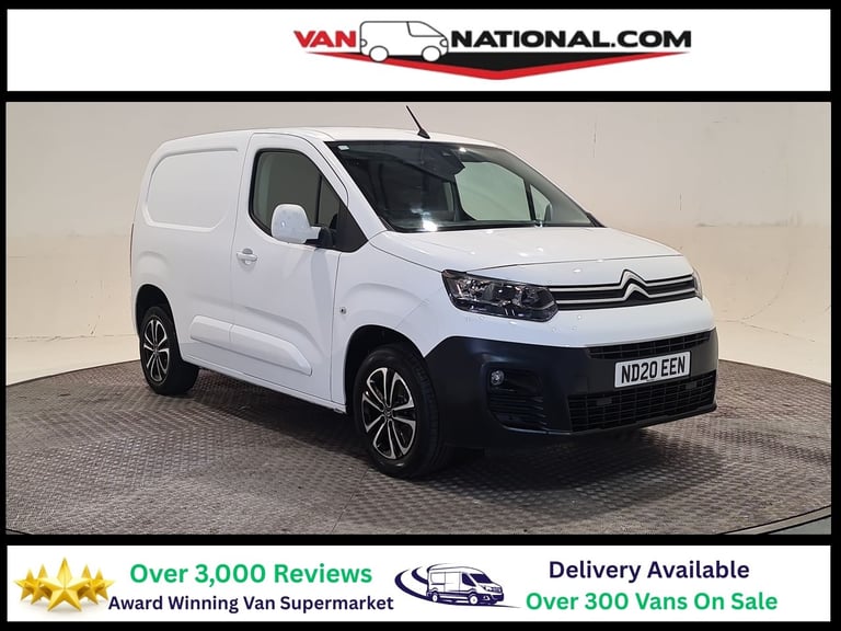 2020 Citroen Berlingo 1.2 PureTech 1000Kg Driver 110ps [Start stop] PANEL VAN PETROL Manual