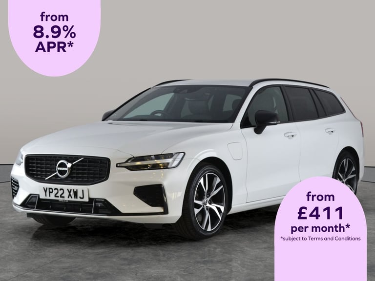image for 2022 Volvo V60 2.0h T6 Recharge 18.8kWh R-Design Estate 5dr Petrol Plug-in Hybrid Auto AWD Estate...
