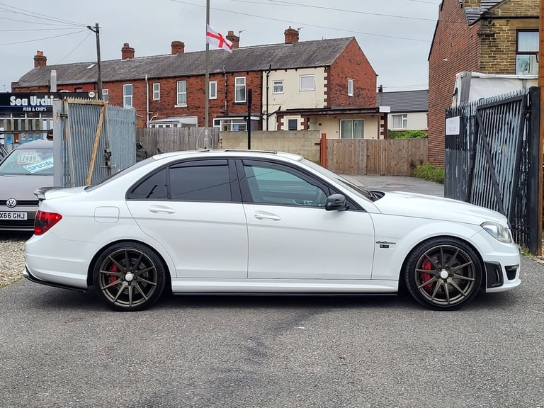 2012 Mercedes-Benz C-Class C63 6.2 AMG PERFORMANCE 4 DOOR SALOON 125 EDITION MSL STAGE 1 REMAP TU...
