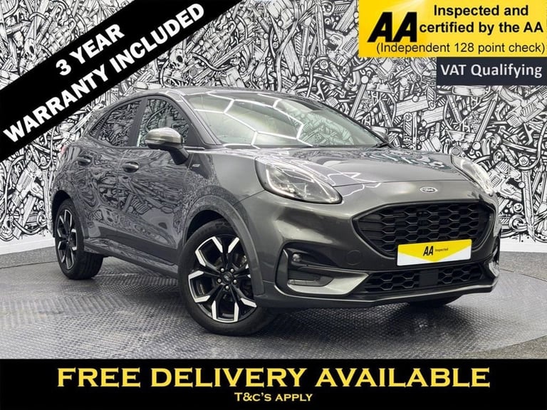 image for 2022 Ford Puma 1.0T EcoBoost MHEV ST-Line X SUV 5dr Petrol Hybrid Manual Euro 6 (s/s) (125 Manual