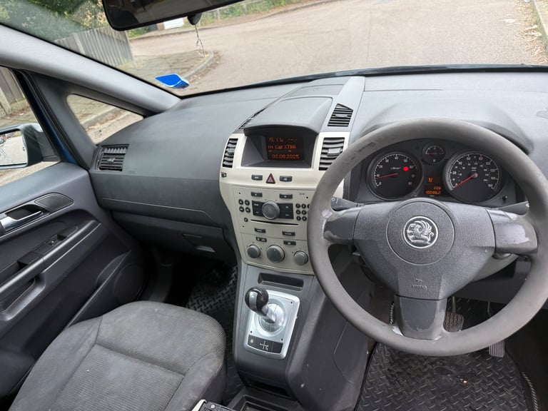 2008 Vauxhall Zafira Automatic 1.8 Petrol 5DR 7 Seater - HPI Clear - Ulez Free 