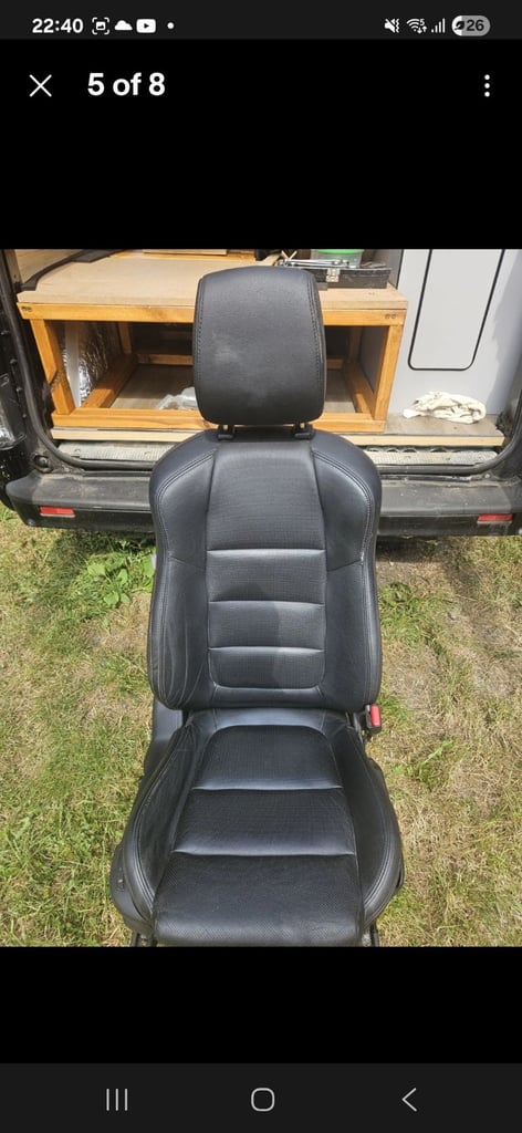 Mazda CX-5 driver and passenger seat