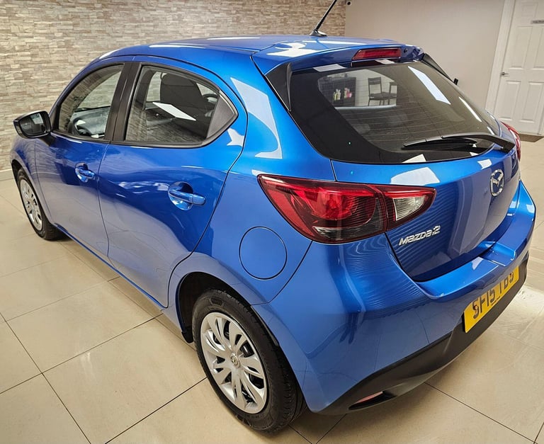 MAZDA MAZDA2 1.5 SKYACTIV-G SE Blue Manual Petrol 2015 WARRANTY 12 MONTHS MOT