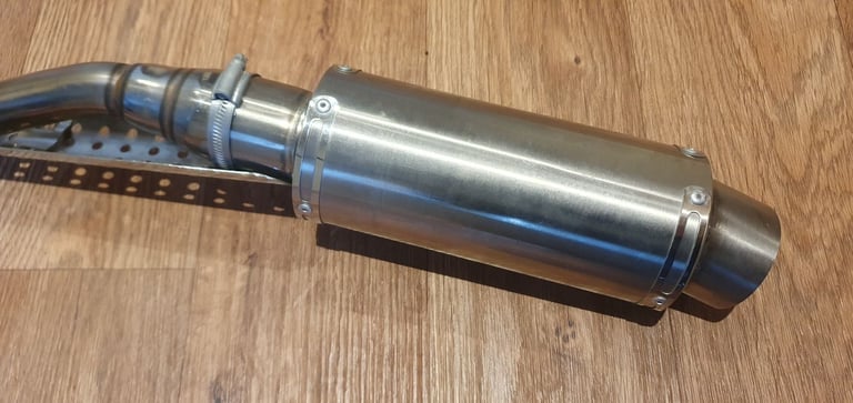 Honda Monkey 125cc aftermarket stainless steel exhaust 