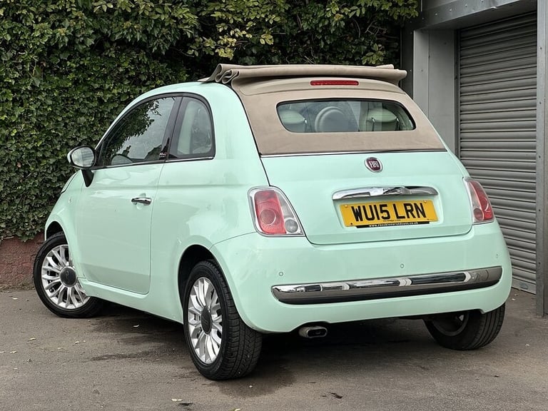 2015 Fiat 500C TwinAir Lounge Convertible Petrol Manual
