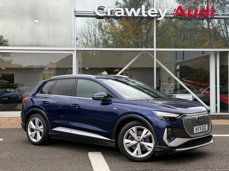 image for 2021 Audi Q4 e-tron 40 S line SUV 5dr Electric Auto 82kWh (204 ps) ESTATE Electric Automatic